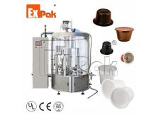 Rotary Type Coffee Capsule Filling And Sealing Machine CPR-4501