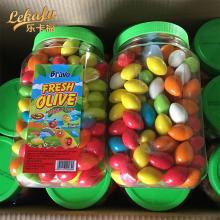 bravo fresh olive bubble gum olivary shape gum