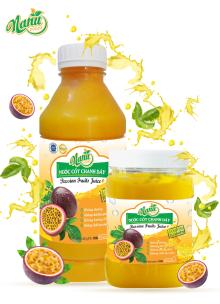 Tropic passion fruit juice concentrated without seed 100% nature - Email: anhduynguyen@nanufoods.vn